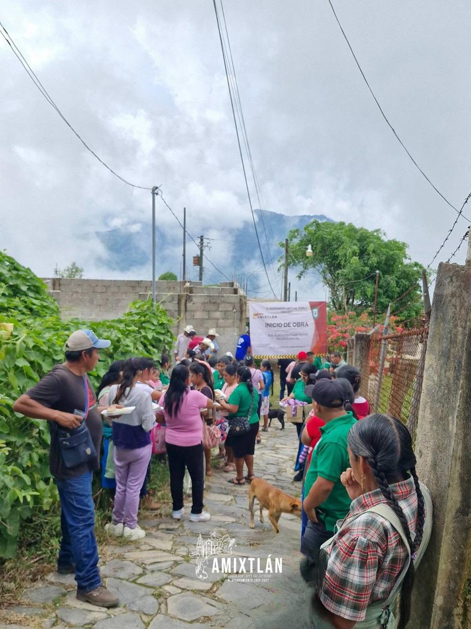 INICIO DE ANDADORES EN LA COMUNIDAD DE CUAUTOTOLA. 